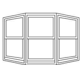 30° Double-Hung Bay